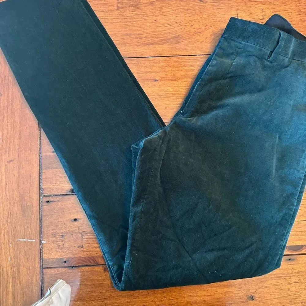 J.Crew Evergreen Ludlow Corduroy Pants